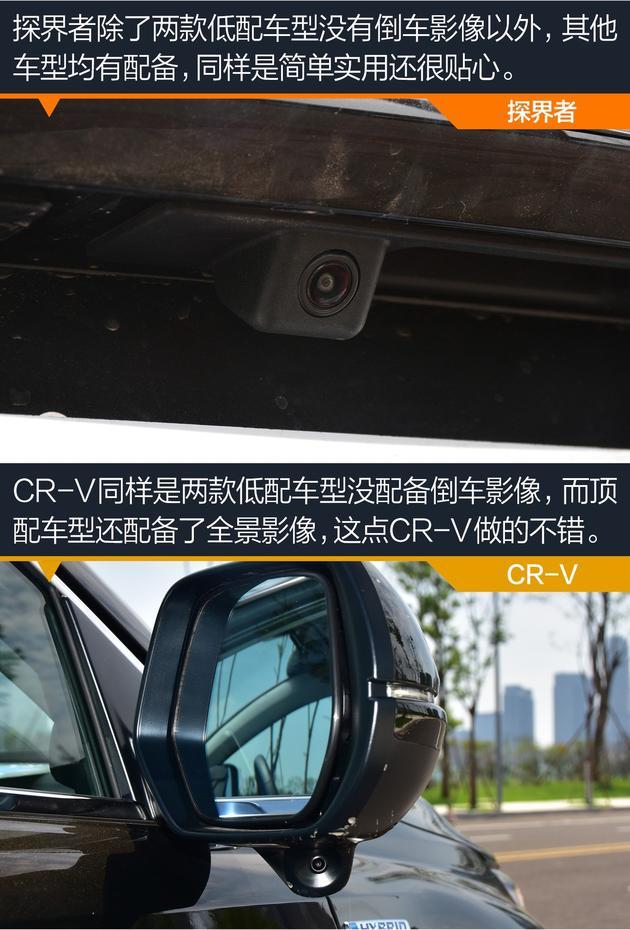本田CR-V對(duì)比雪佛蘭探界者 誰(shuí)才是配置界的小天王