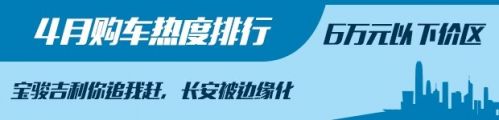 4月購車熱度,新舊造車勢力，4月汽車銷量，汽車銷量排行