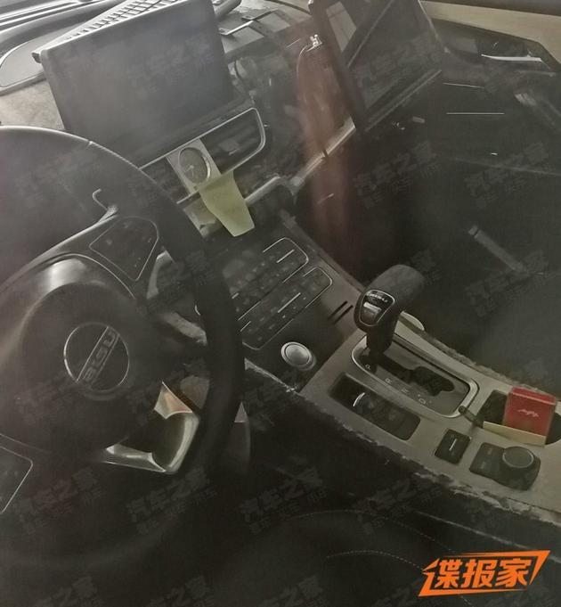 比速中大型跨界SUV車型T7諜照曝光 搭2.0T發動機